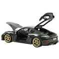 thumbnail image 6 of 2023 Porsche Cayman GT4 RS Weissach Pack Brewster Green with Carbon Hood 1/18 Diecast Model Car by Norev, 6 of 6