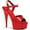 Red Patent/Red, variant on Women's Pleaser Delight 609