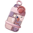 thumbnail image 3 of Pink Kids Water Bottle 450ml Plastic Leak-Proof Anti-Fall Portable Sports Water Bottle with Straw for Kids, 3 of 5