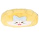 thumbnail image 4 of Lindo estuche para niñas, adolescentes, niños, felpa suave, papelería de dibujos animados, bolsa de maquillaje, bolsa de cosméticos con cremallera para la escuela, oficina, viajes, gato amarillo, 4 of 5