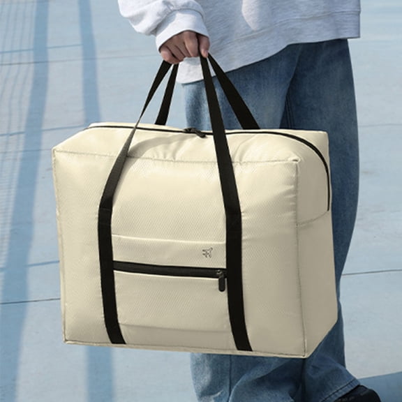 Large Capacity Moving Luggage Bag, Foldable Travel Bag, Durable Polyester, Space-Saving Storage, Modern Minimalist, Students & Families, Home Relocation, Heavy-Duty Suitcase Alternative TOPLIU