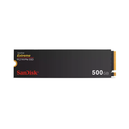 SanDisk 500GB Extreme M.2 NVMe PCIe Gen 4.0 SSD, Internal Solid State Drive - SDSSDX3N-500G-G26