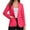 Hot Pink, variant on Casual Blazers for Women 2025 Long Sleeve Button Notch Lapel Collar Open Front Business Casual Work Office Jacket