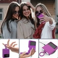 thumbnail image 5 of for Samsung Galaxy Z Flip 4 Case, Galaxy Z Flip 4 Liquid Silicone Case Dual Layer Hybrid Hard PC Soft Silicone Slim Fit Shockproof Protective Phone Case for Women Men, Purple, 5 of 11
