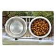 thumbnail image 1 of Rainforest Pet Mat for Food and Water, Rainforest Waterfalls in Kanchanaburi Thailand Summer Travel Exotic Lands, Non-Slip Rubber Mat for Dogs and Cats, 18" X 12", by Ambesonne, 1 of 2
