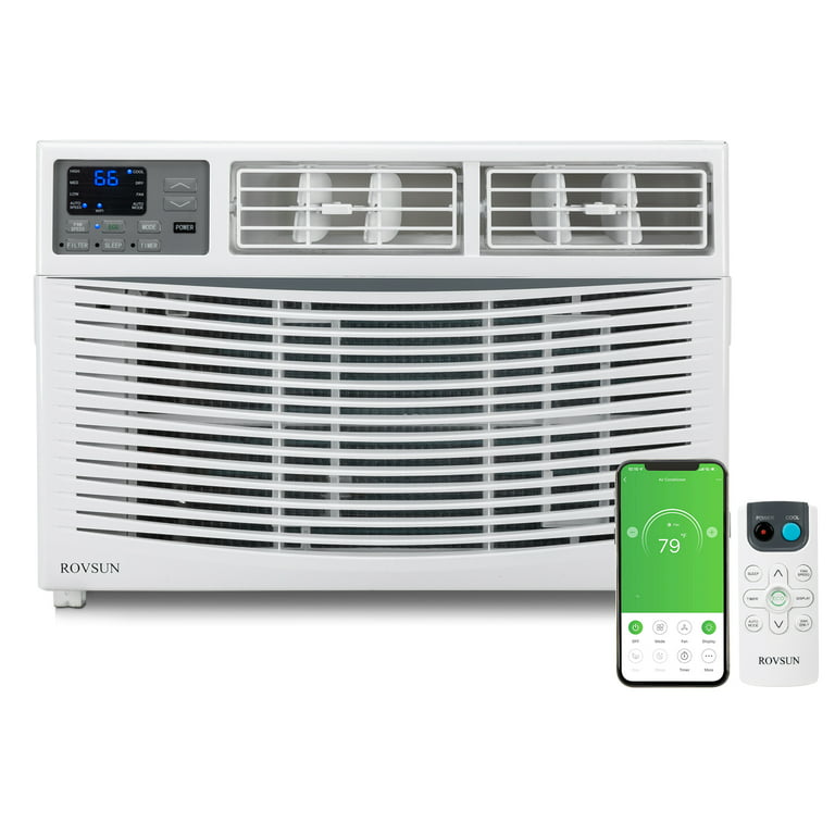 BLACK+DECKER Air Conditioner, 14,000 BTU Air Conditioner Portable for Room  up to 700 Sq. Ft. with Remote Control, White