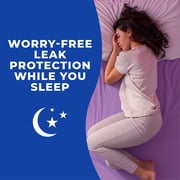 Stayfree Ultra Thin Overnight Pads With Wings, 40 Ct, Multi-Fluid Absorption, Protection For Up To 10 Hours