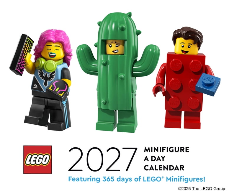 Lego Lego Minifigures: 100 Collectible Postcards, (Hardcover