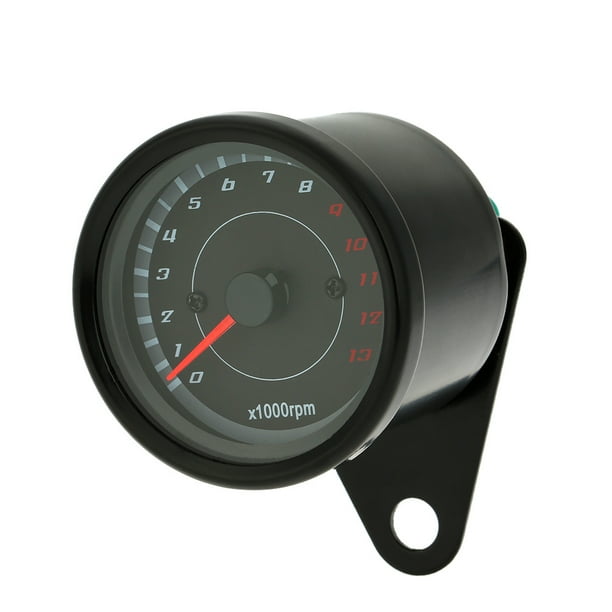 Tachymètre moto professionnel 12 V compteur DEL rétroéclairage 13K