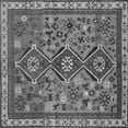 thumbnail image 1 of Ahgly Company Indoor Square Persian Gray Traditional Area Rugs, 7' Square, 1 of 1