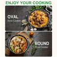 thumbnail image 5 of 6/12Pcs Slow Cooker Liners, 15"x19" Food Safe Nylon Blend Cooking Bags, Disposable Pot Liners for 3-8 QT Oval & Round Crockpots, Easy Cleanup for Soups, Stews, Chili, Kitchen,6pcs, 5 of 6