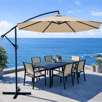 campari patio umbrella DestinationGear 6 ft Campari Vinyl Umbrella Bar Height Pole