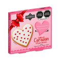 thumbnail image 2 of Kit 12 Pzas Bakersfield Galleta Corazón Sabor Vainilla 90 Gr, 2 of 7