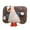 Coffee, variant on JeashCHAT Hot Water Bottle Plush Jacket Cartoon Warm Water Bag Cover Plush Warm Gloves Jacket Rechargeable Warm Treasure Cover