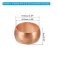 thumbnail image 2 of Uxcell Manchons de Compression Tube OD 10mm Bagues Raccord en Cuivre Kit d'Assortiment de Raccords de Compression Lot de 5, 2 of 6