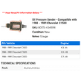 thumbnail image 2 of Pressure Sender - Compatible with 1988 - 1989 Chevy C1500, 2 of 2