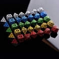 thumbnail image 3 of Ensemble de dés 35/21/7 Pcs Multi-Faces Polyédriques D4 D6 D8 D10 D12 D20 dés pour Jeu de Rôle Table de Jeu Math Table RPG, 3 of 5