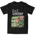 thumbnail image 1 of Camisetas Lifelover Band versátiles divertidas informales estampadas de algodón de manga corta para hombres y mujeres ropa de calle divertida Harajuku camisetas Unisex, 1 of 7
