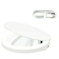 thumbnail image 3 of serony Makeup Mirror Portable Desktop Reflection Mirror with LED Complementary Lamp Rotary Pedestal Makeup Mirror 5 Times Magnifying Mirror for Makeup, 3 of 9