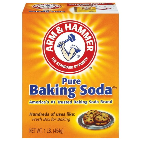 Arm & Hammer Baking Soda 1 lb (Pack of 2)