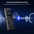 Tomshine 4GB Digital Voice Recorder Voice Activated Recorder Dictaphone