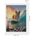 thumbnail image 2 of Diamond Art Kits for Adults - Corgi Surf Sunset Waves Candies Beach 5d Diamond Painting for Adults, Diamond Art for Adults Beginners, Frameless Diamond Painting Kits for Adults for Home Wall Decor, 2 of 7