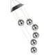 thumbnail image 1 of Matsuzay Bola de discoteca con energía Solar, carillón de viento para exteriores, bola de espejo colgante con cambio de Color Solar, lámpara de noche Iluminación y accesorios Matsuzay HA037218-00, 1 of 6