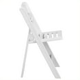 thumbnail image 2 of Bowery Hill Chaise Pliante avec Assise à Lattes en Blanc, 2 of 2