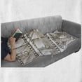 thumbnail image 6 of Numbers Soft Flannel Fleece Blanket, Vector Style Illustration of Countdown Numbers on a Film Strip Pattern Print, Cozy Plush for Indoor and Outdoor Use, 60" x 80", Umber Warm Taupe, by Ambesonne, 6 of 6