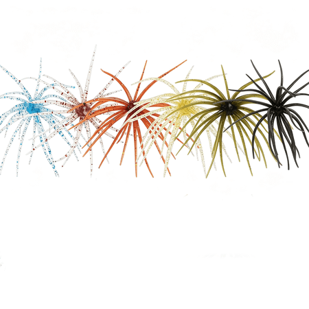 BESTSKY 6 Pcs Soft Urchin Lures Fishing Saltwater Slow Floating Lures for Bass Trout Crappie Trout Lures