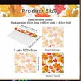 thumbnail image 3 of EUDIDV Thanksgiving Home Decor Thanksgiving Double Sided Maple Leaf Dazzling Sunlight Window Stickers Double Sided Viewable Window Stickers Festive Supplies, 3 of 6