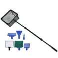 thumbnail image 3 of Algal Scraper Kit 6 In 1 Aquarium Fish Tank Cleaning Tool Kit Net Brush Algal Scraper Gravel Rake Fork6 In 1 Tool, 3 of 8