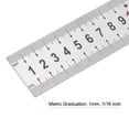 thumbnail image 4 of Unique Bargains Stainless Steel Ruler, 24' Metal Rulers 1.5' Wide Inch and Metric Graduation, 4 of 7