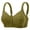 Army Green, variant on Bras for Women Plus Size No Underwire Front Hook Push Up Loose and Breathable Adjustable Tank Fashion