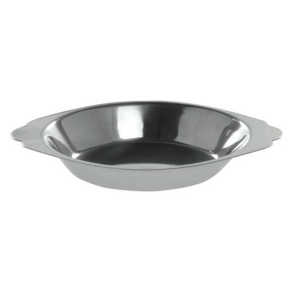 HUBERT Au Gratin Dish Round Stainless Steel 6 oz