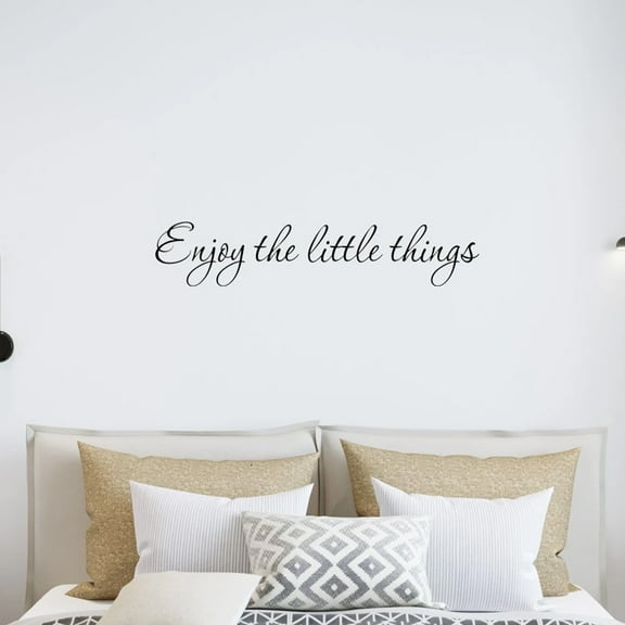 VWAQ Enjoy the Little Things Vinyl Wall Decal
