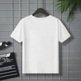 thumbnail image 5 of Girls God Says I Am Letter Graphic T-Shirt, Crew Neck Short Sleeve Casual Top, Soft Breathable Faith Inspirational Printed Tee For Little Teen Girls Daily Wear, 5 of 8