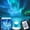 Cylinder, variant on Cylindrical Dynamic Water Ripple Atmosphere Projection Light Northern Aurora Ambient Light Sleep Lamp 16-Color Adjustable Romantic Starry Air USB Powered