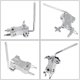 thumbnail image 5 of EeaseMX Abrazadera de tambor Soporte de extensión de tambor Accesorios de percusión para instrumento, 5 of 7