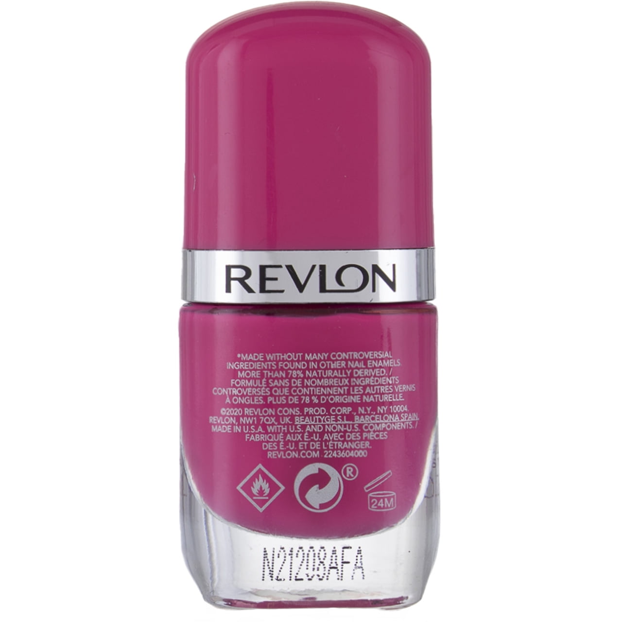 Revlon Ultra HD Snap Nail Colors, Natural Rich Glossy Nail Polish, 100% Vegan Formula, No Base and Top Coat Needed, 028 Rule the World, 0.27 fl. Oz. (Pack of 2)