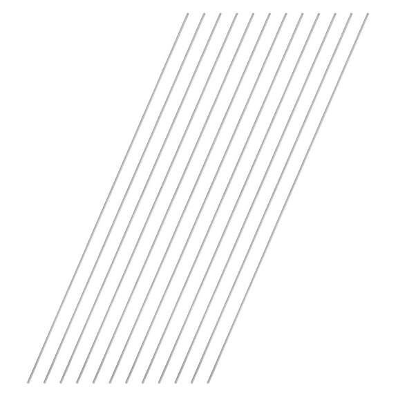 12 Pack 304 Stainless Steel Round Rod 3/64" Diameter 16" Length Solid Rod