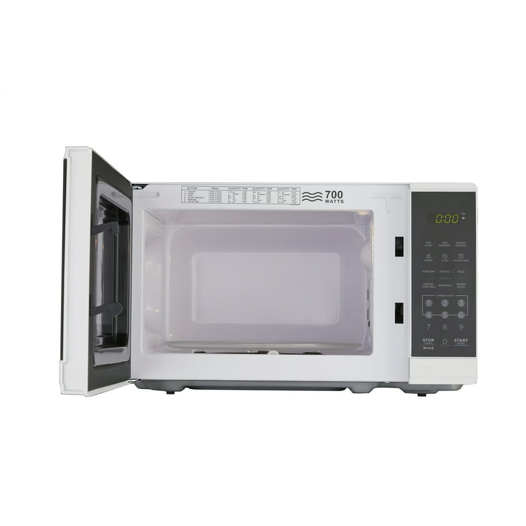 Mainstays 0.7 cu. ft. Countertop Microwave Oven, 700 Watts, Red, New 