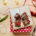 thumbnail image 7 of Qocolhg Christmas Decorations Outdoor Indoor, Christmas Decor Present Ribbon Rolls Christmas Wired Ribbons Christmas Ribbon Gift Wrapping Ribbon Christmas Crafts Wrapping Decoration Gift Ribbons, 7 of 7