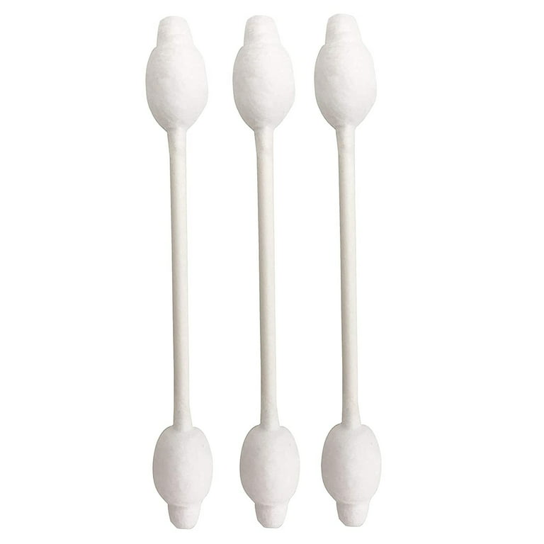 400 Ct Cotton Swabs Double Tipped Applicator Q Tip Safety Ear Wax Makeup  Remover