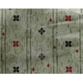 thumbnail image 4 of oneOone Georgette Viscose Light Green Fabric Mandala Texture Sewing Craft Projects Fabric Prints By Yard 42 Inch Wide, 4 of 4