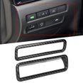 thumbnail image 4 of Marco de Ajuste de faros ANGGREK 2 uds Textura de fibra de carbono Apto para Sylphy Sentra 2020, 4 of 8