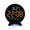 Black shell orange l, variant on Large LED Screen Digital Wall Clock With control 2 Alarms 10 Brightness For Home Decoration