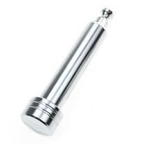 Raindrops 2pcs Anti-theft Latch Lock Locking Hitch Pin Durable Lock Catch Straight Bar Lock for Trailer Car Auto Vehicle (Silver)