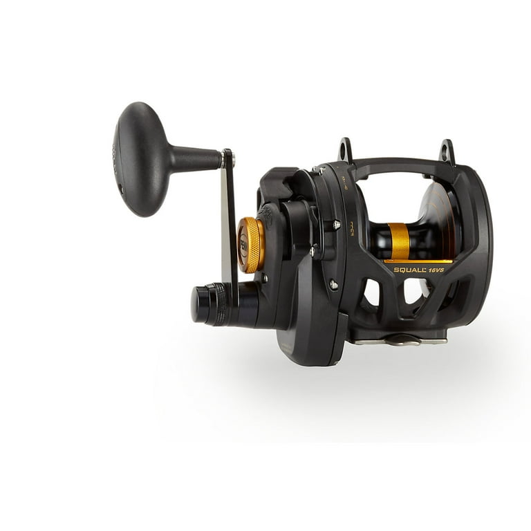 PENN Squall Lever Drag 2 Speed Conventional Reel, Size IGFA16 
