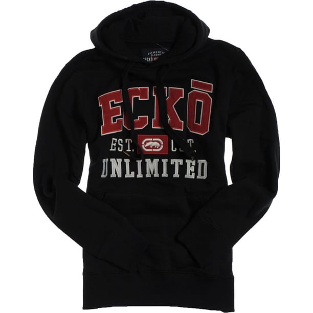 Ecko Unltd. Sudadera con capucha Popover para hombre, color negro, XXX-Large